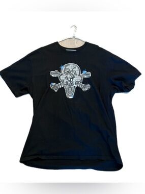 Ice Cream BBC Skull Cone Graphic Tee XL Pharrell Billionaire Boys Club Black